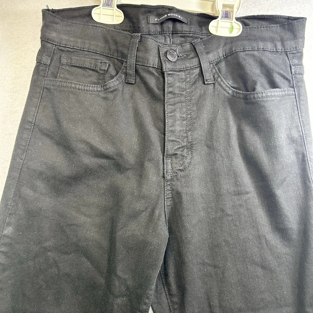 Flying Monkey Skinny Jeans Black Size 28